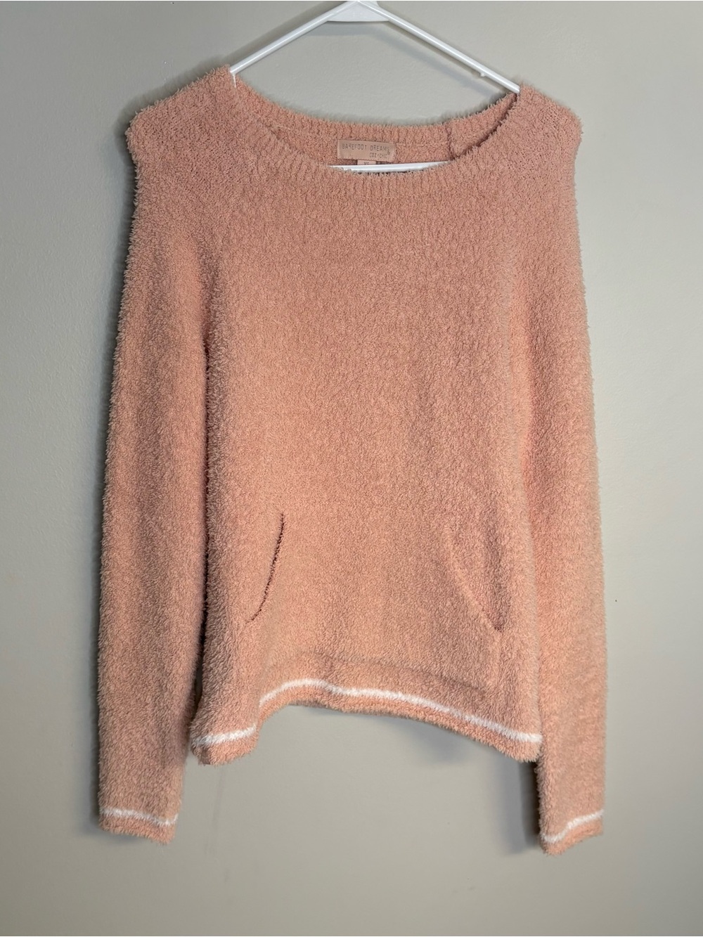 Barefoot Dreams Plush Crewneck Sweater - Blush